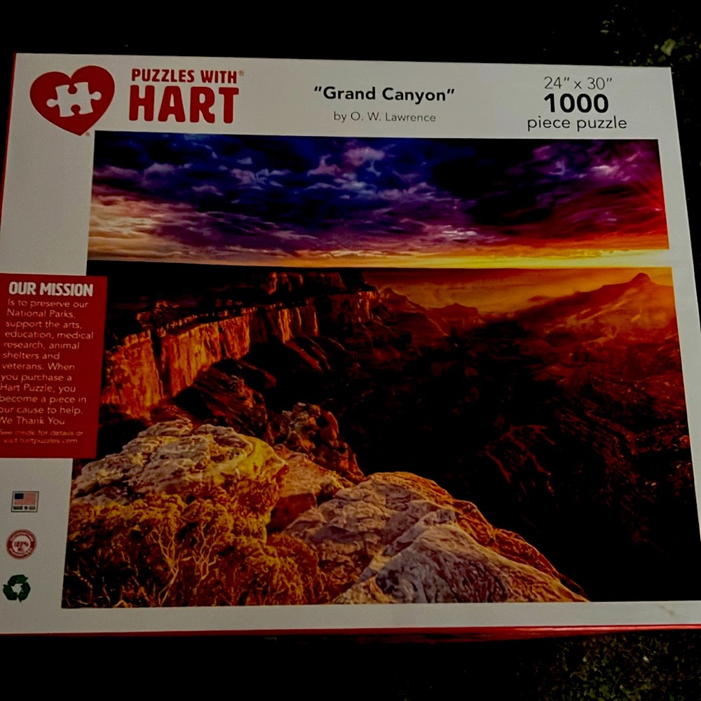 Jigsaw Puzzle 1000 piece ‘Grand Canyon’